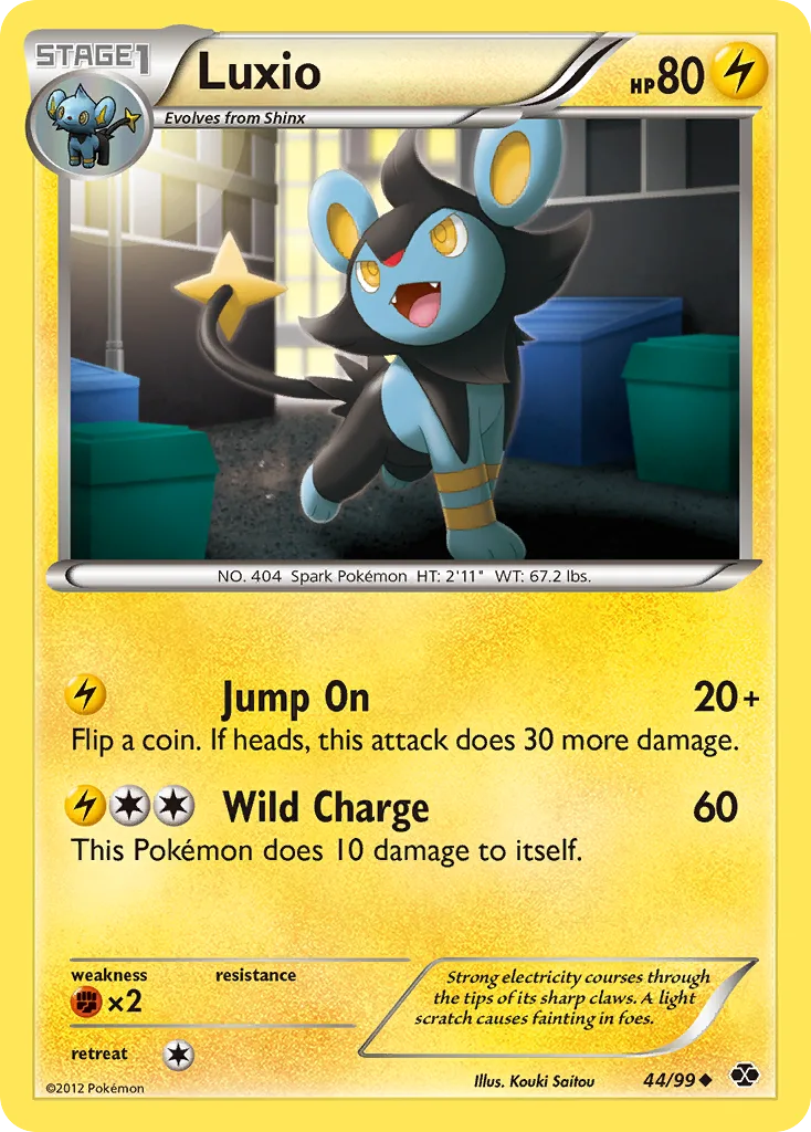 Luxio, Next Destinies #44/99