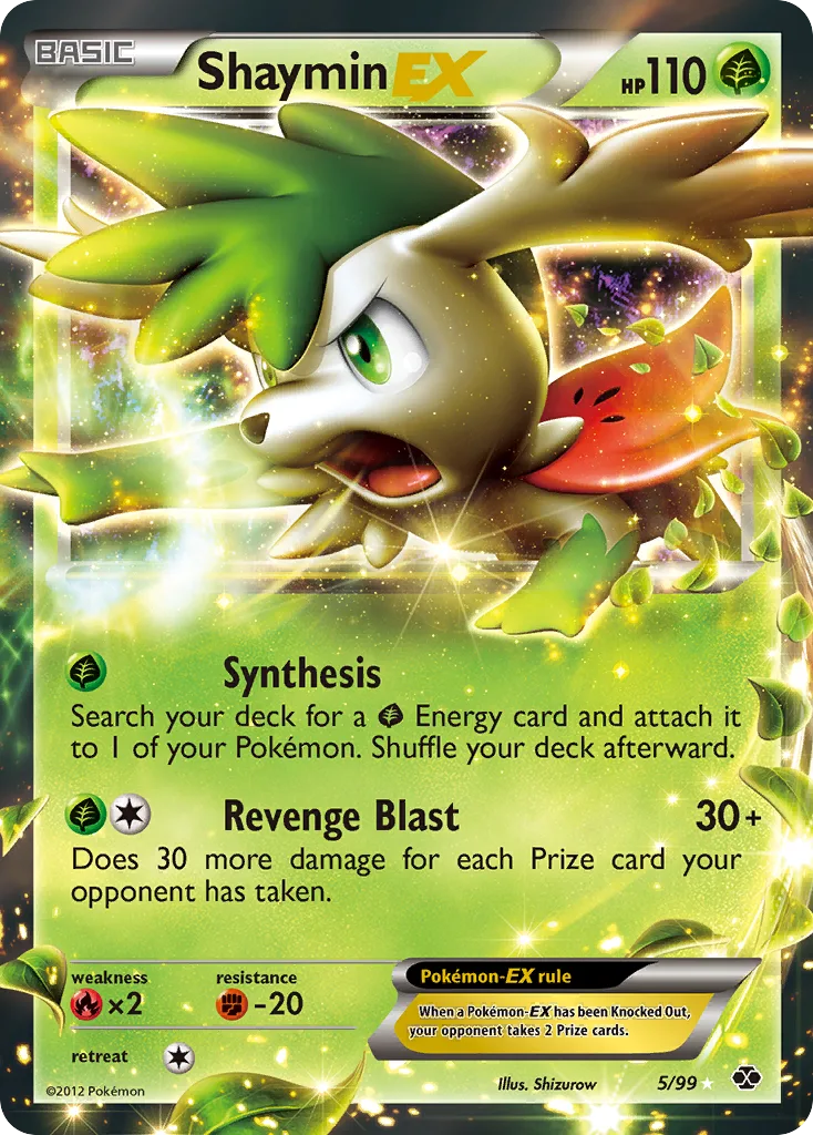 Shaymin-EX, Next Destinies #5/99
