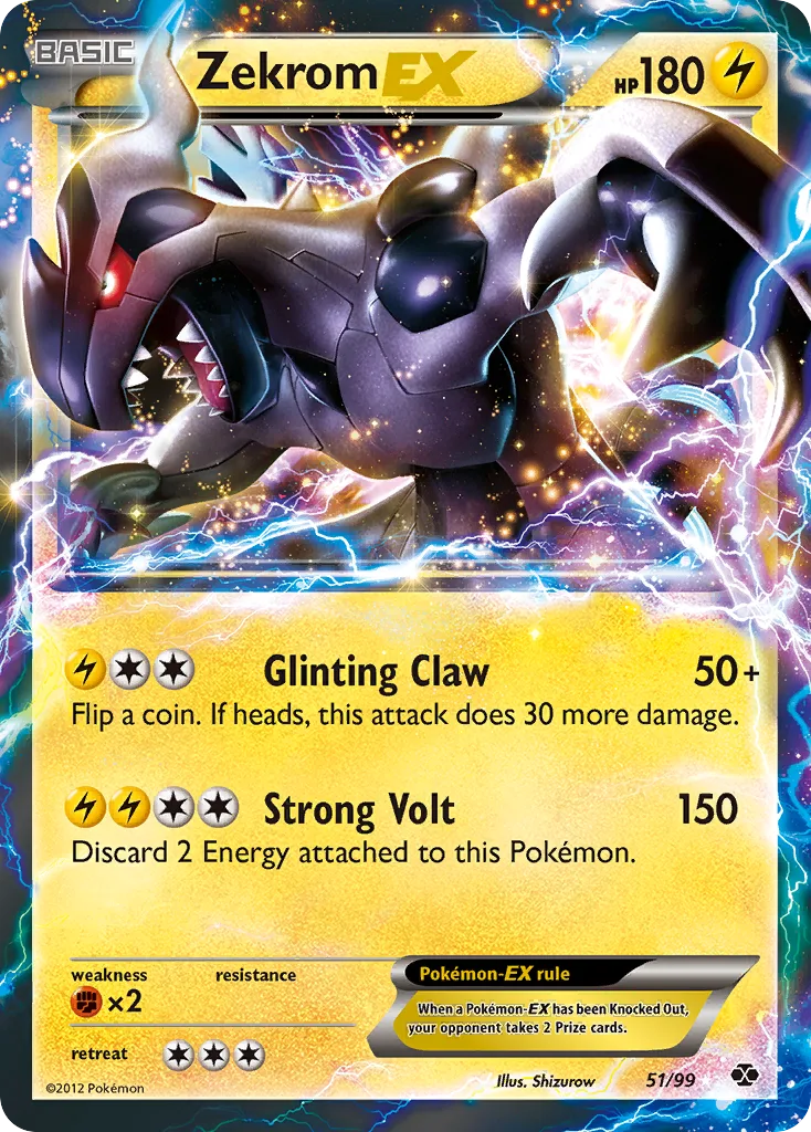 Zekrom-EX, Next Destinies #51/99