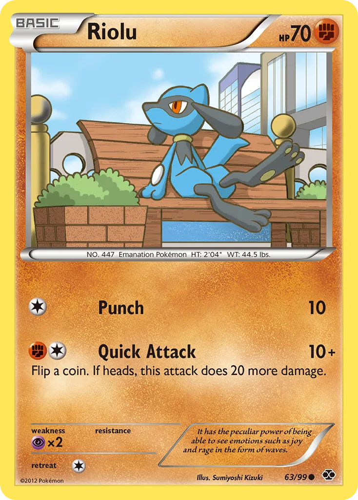 Riolu, Next Destinies #63/99