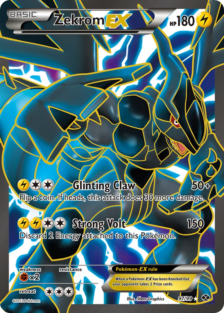 Zekrom-EX, Next Destinies #97/99