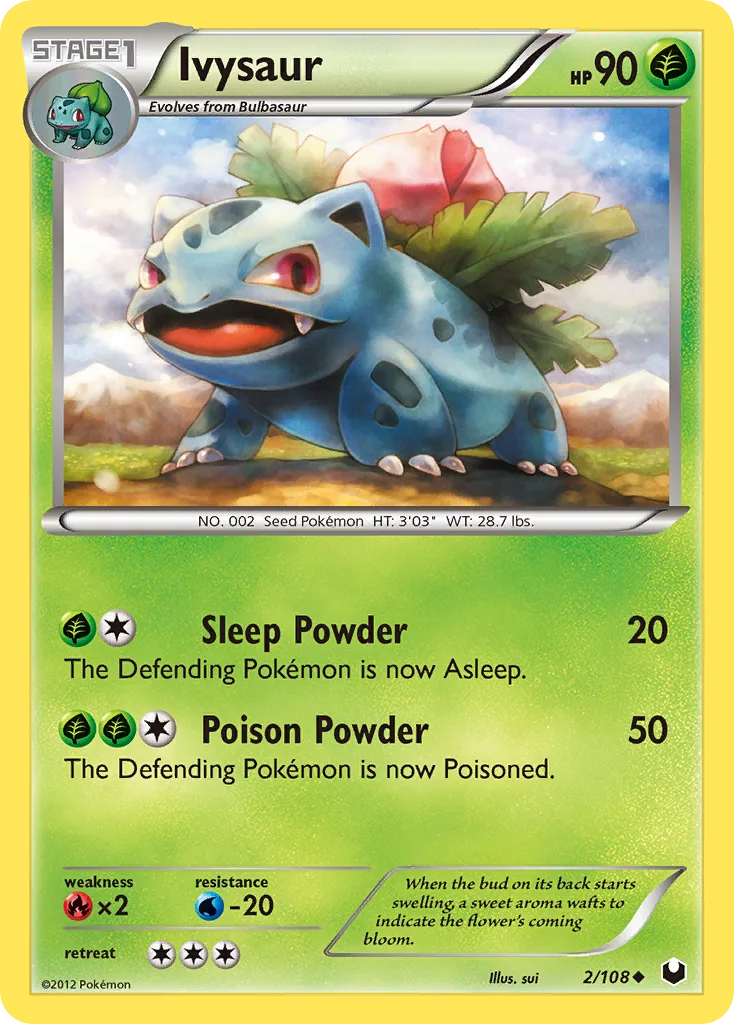 Ivysaur, Dark Explorers #2/108