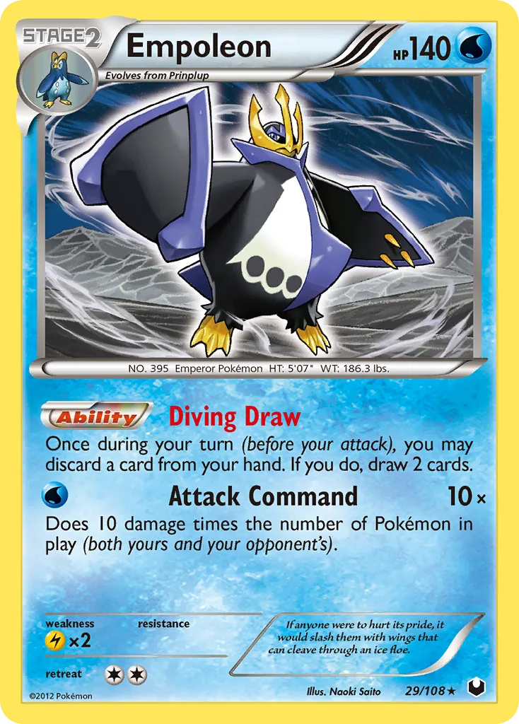 Empoleon, Dark Explorers #29/108