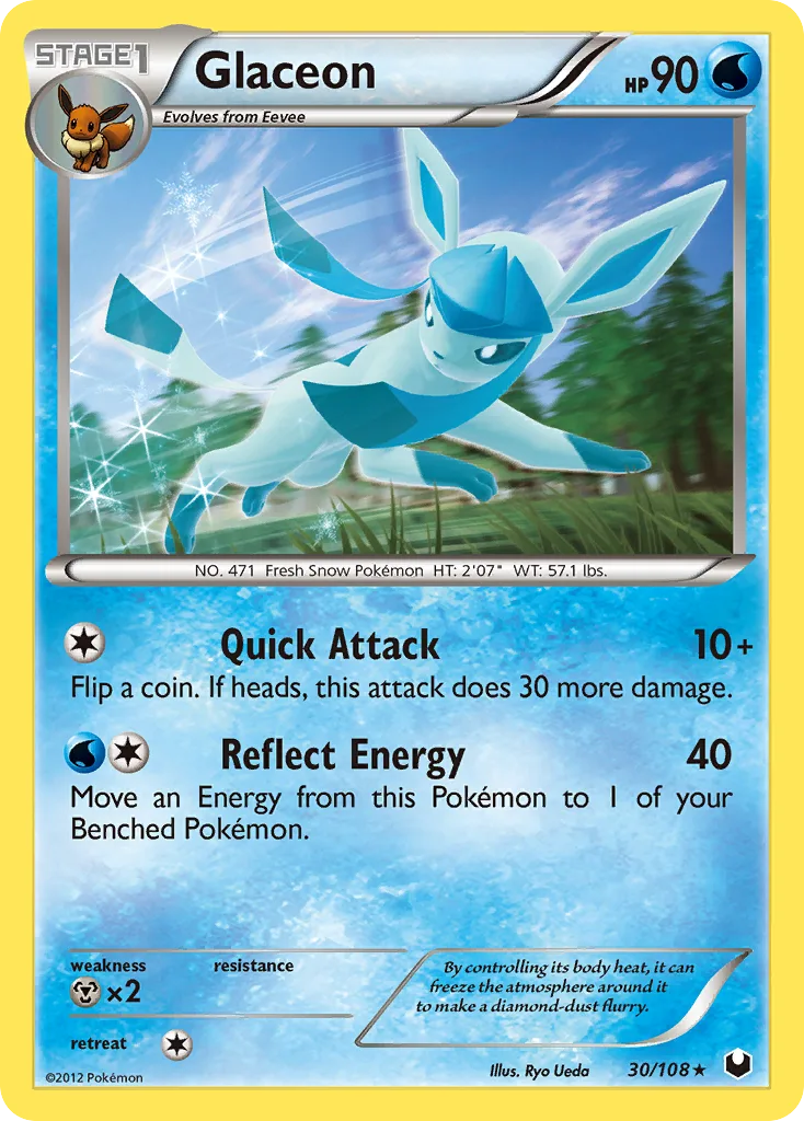 Glaceon, Dark Explorers #30/108