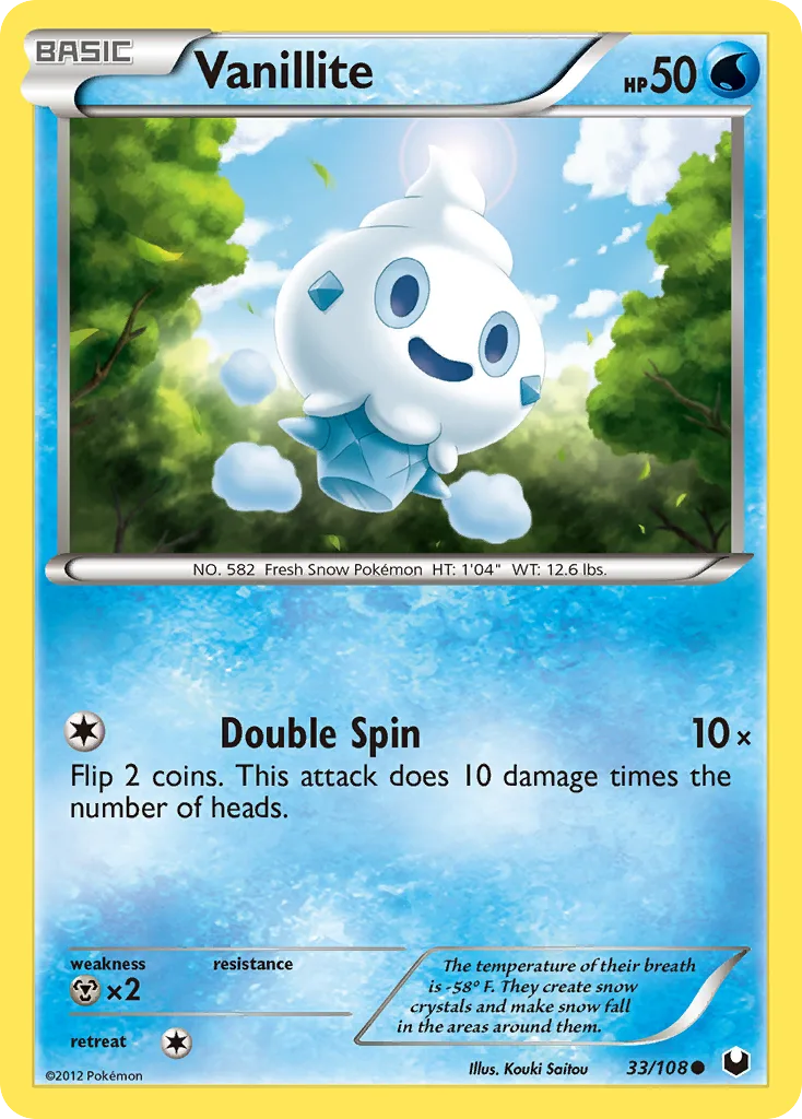 Vanillite, Dark Explorers #33/108