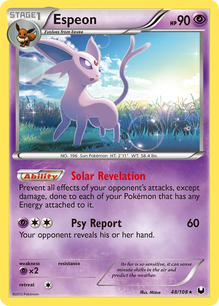 Espeon, Dark Explorers #48/108