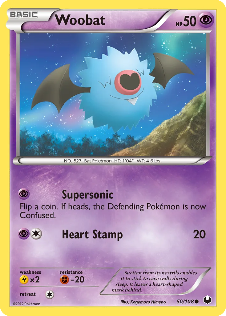 Woobat, Dark Explorers #50/108