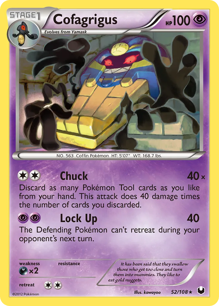 Cofagrigus, Dark Explorers #52/108