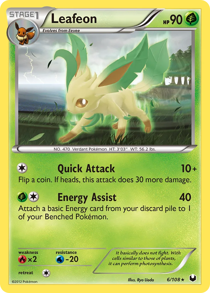 Leafeon, Dark Explorers #6/108