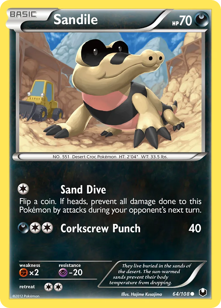 Sandile, Dark Explorers #64/108