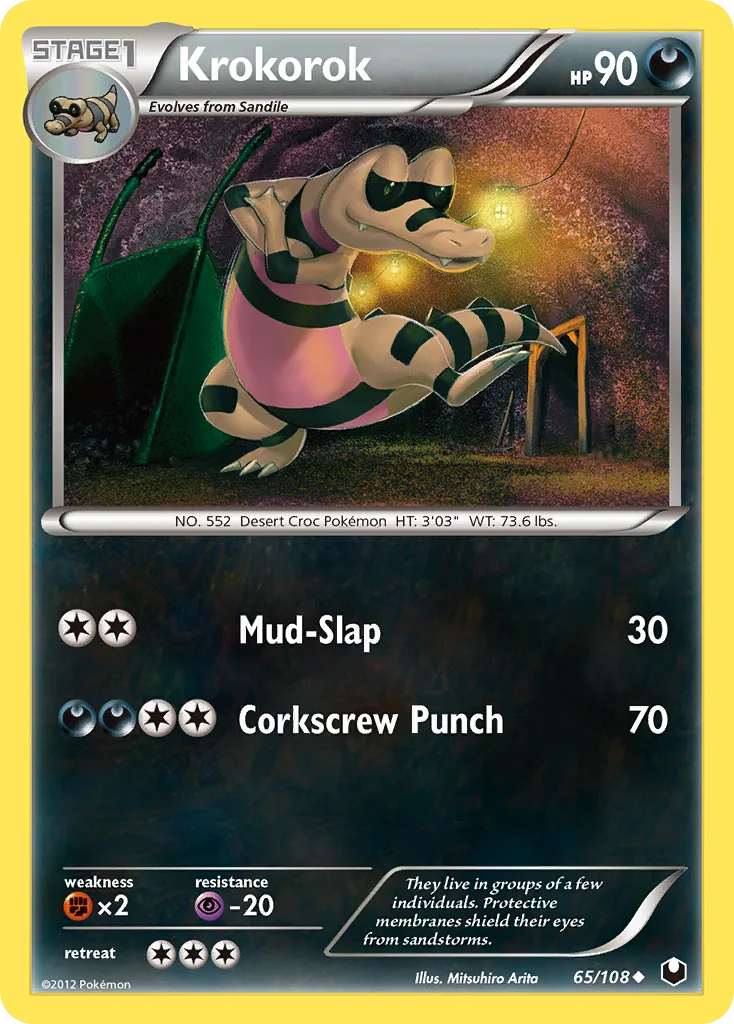 Krokorok, Dark Explorers #65/108
