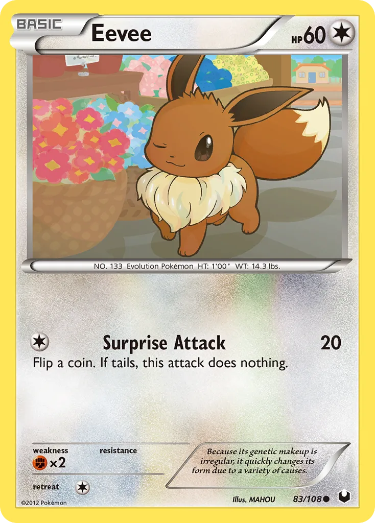 Eevee, Dark Explorers #83/108