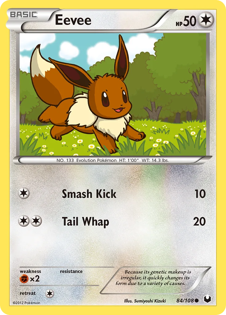Eevee, Dark Explorers #84/108