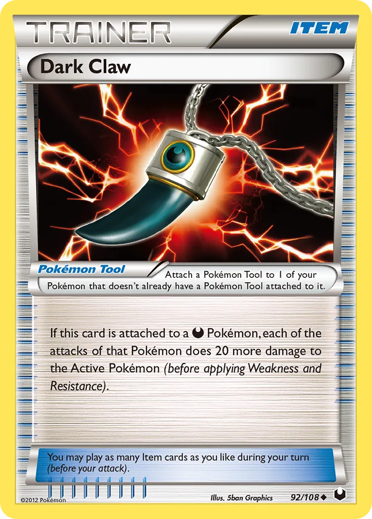 Dark Claw, Dark Explorers #92/108