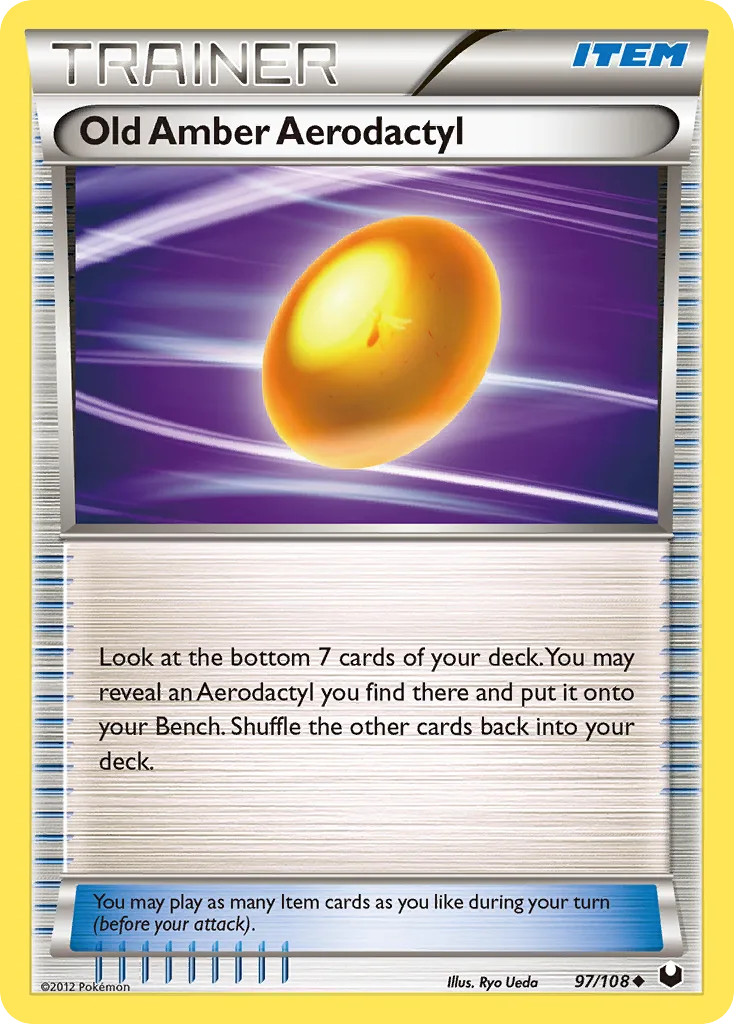 Old Amber Aerodactyl, Dark Explorers #97/108