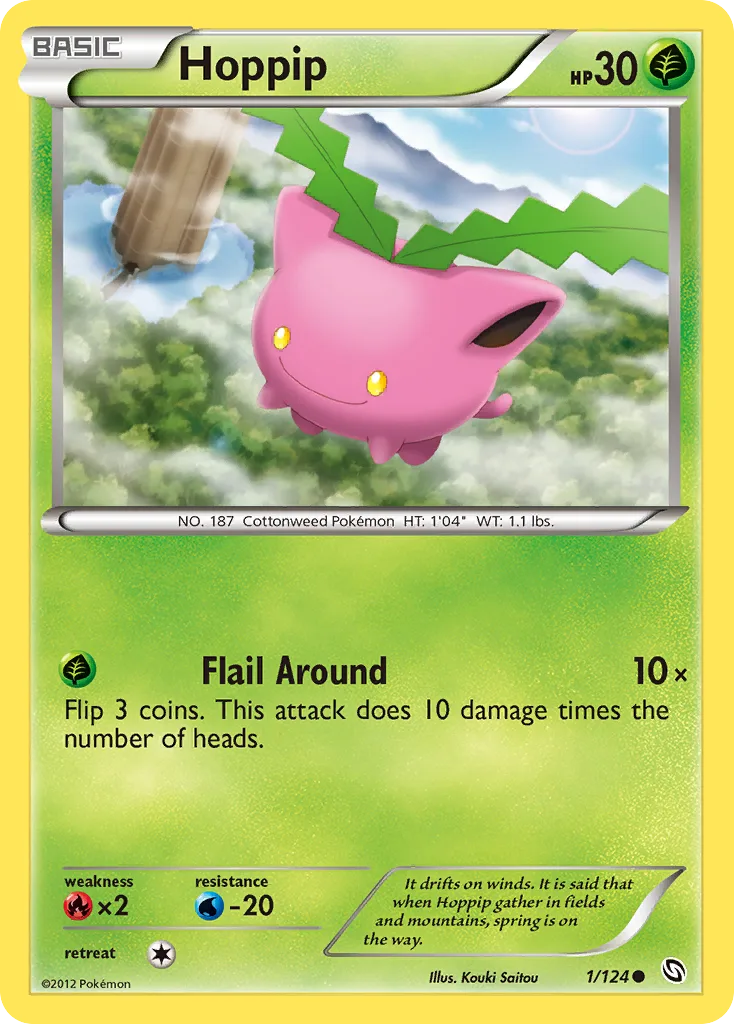 Hoppip, Dragons Exalted #1/124