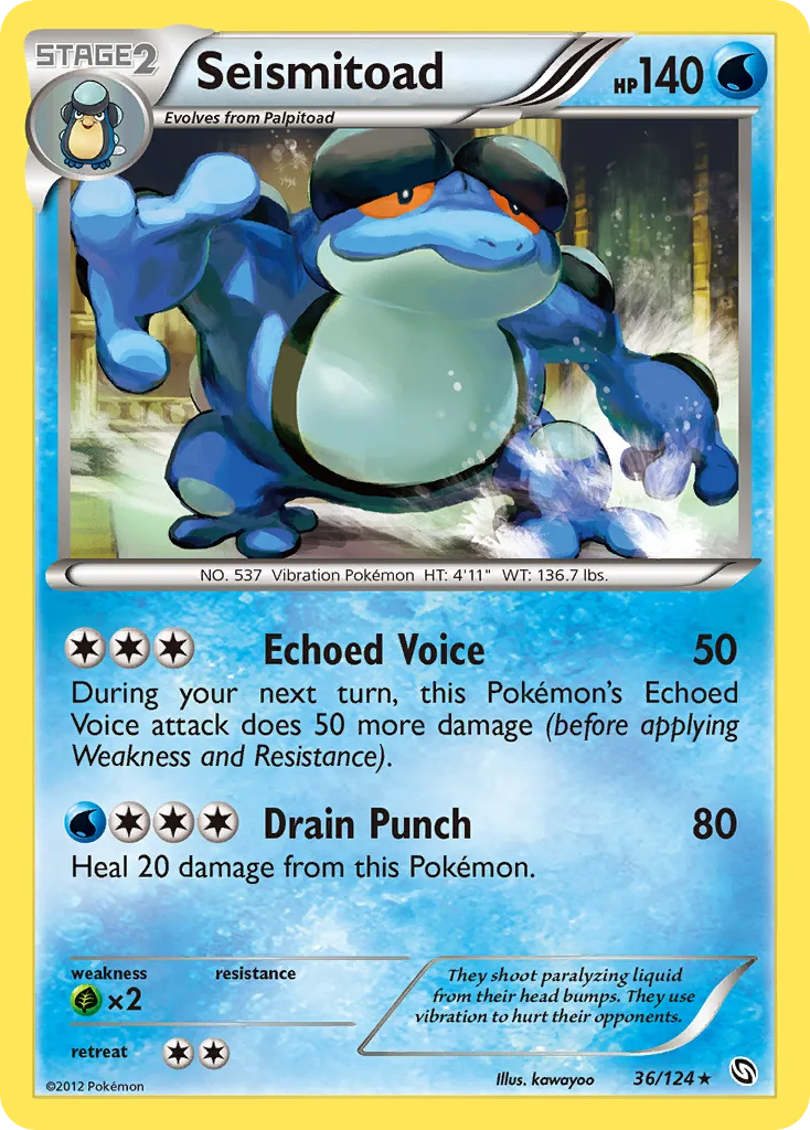 Seismitoad, Dragons Exalted #36/124