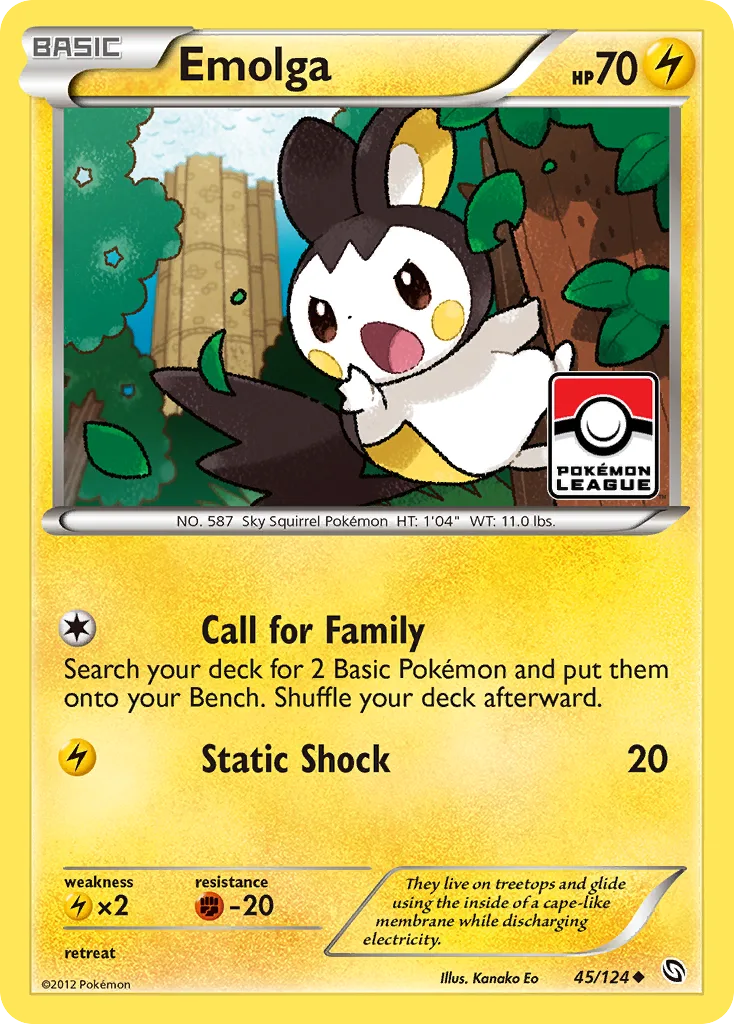 Emolga, Dragons Exalted #45/124