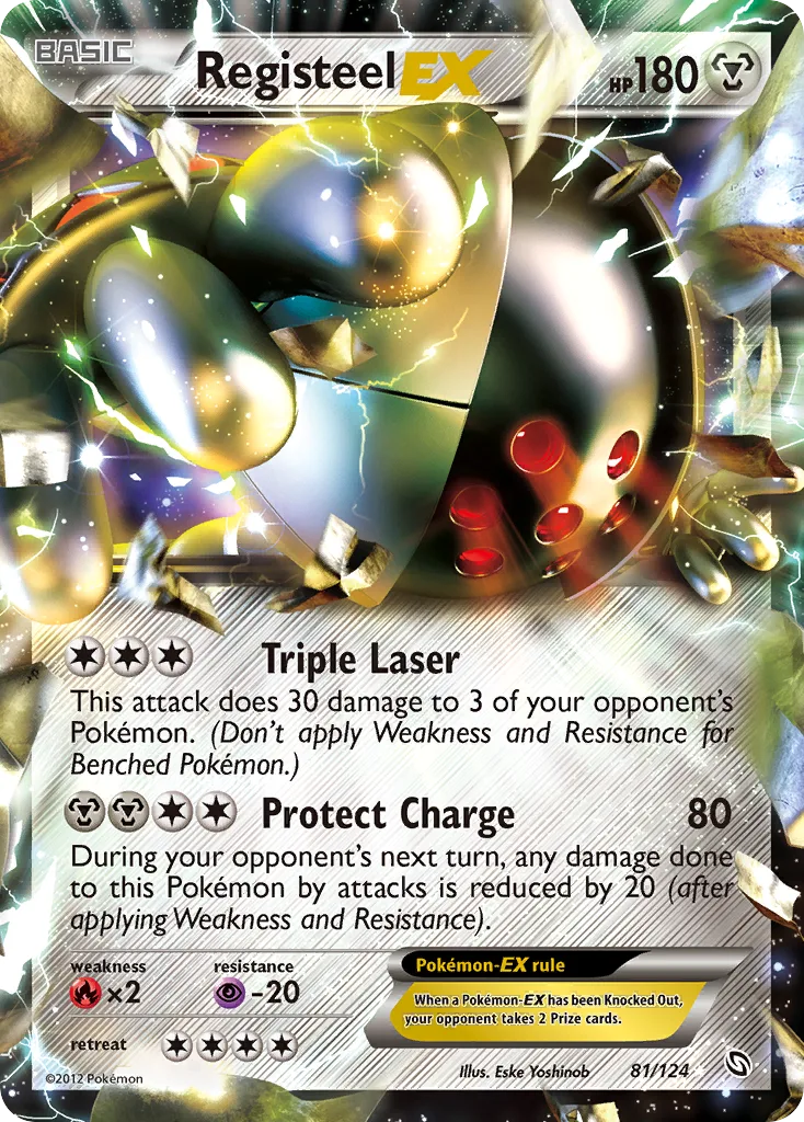 Registeel-EX, Dragons Exalted #81/124