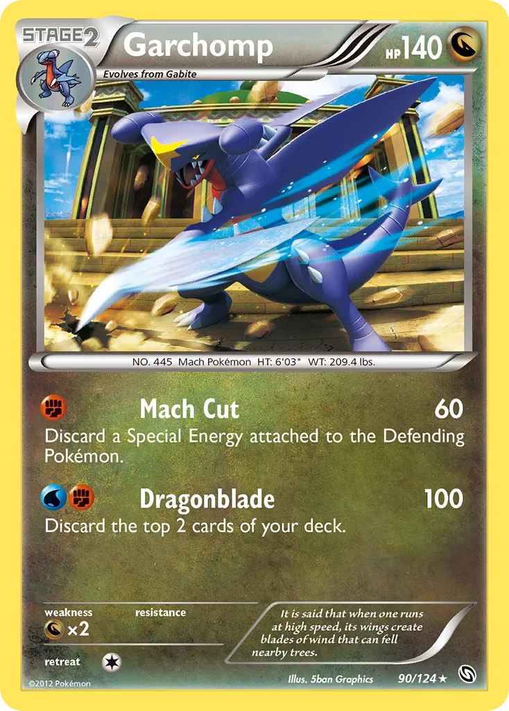 Garchomp, Dragons Exalted #90/124
