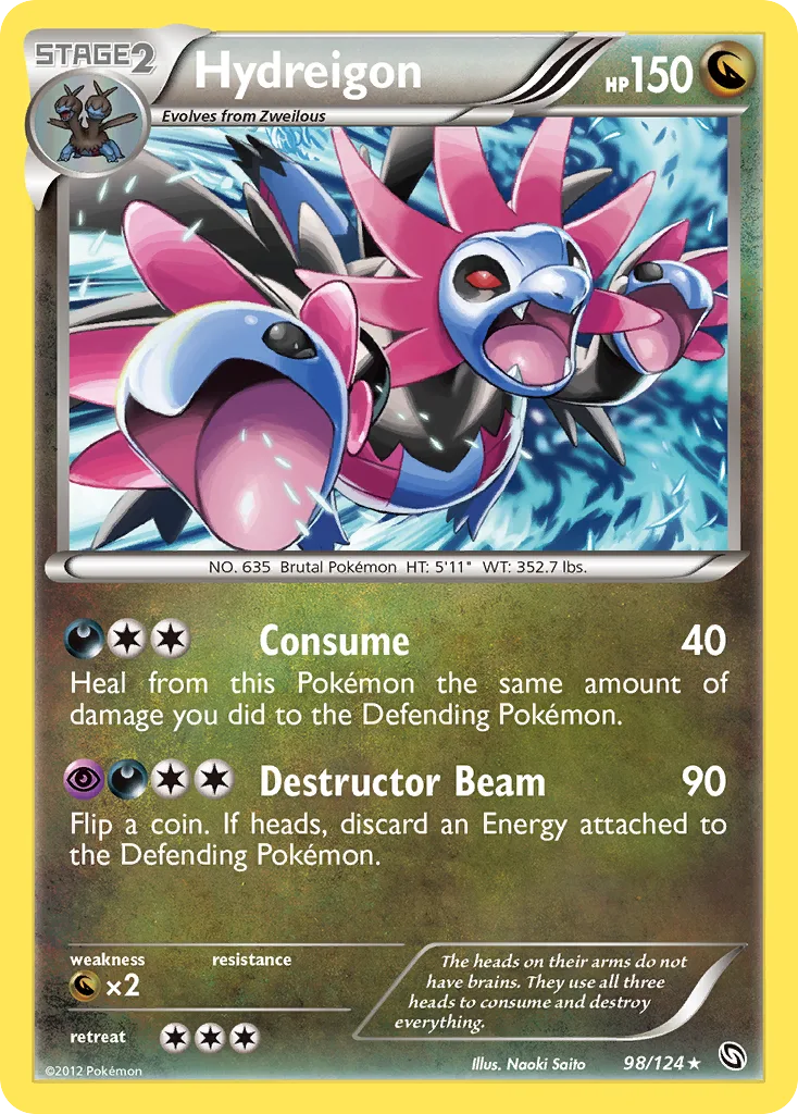 Hydreigon, Dragons Exalted #98/124