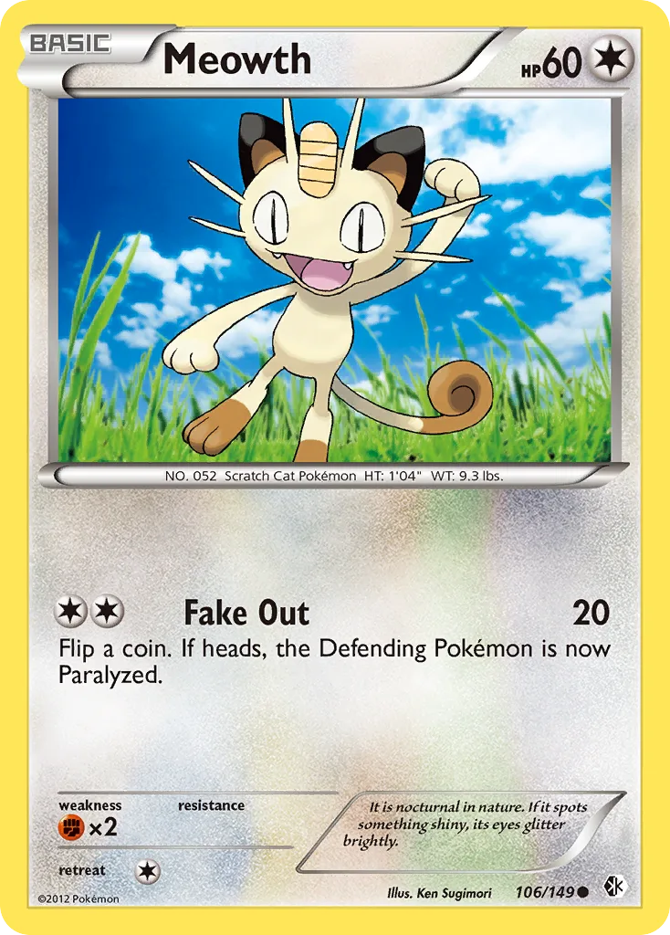 Meowth, Boundaries Crossed #106/149