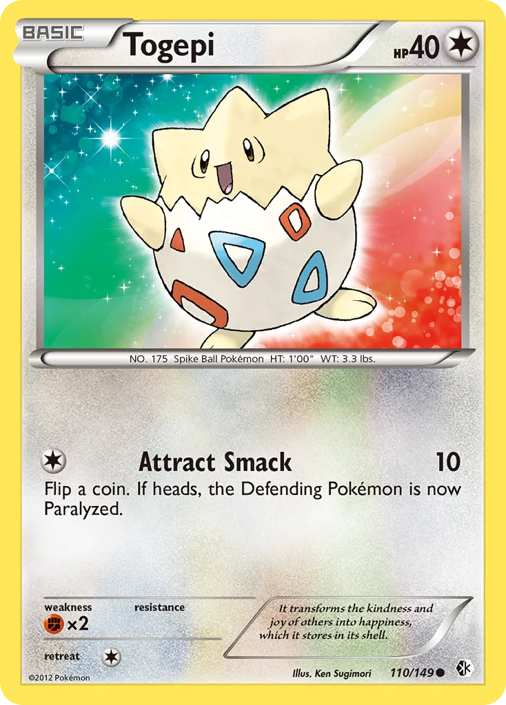 Togepi, Boundaries Crossed #110/149