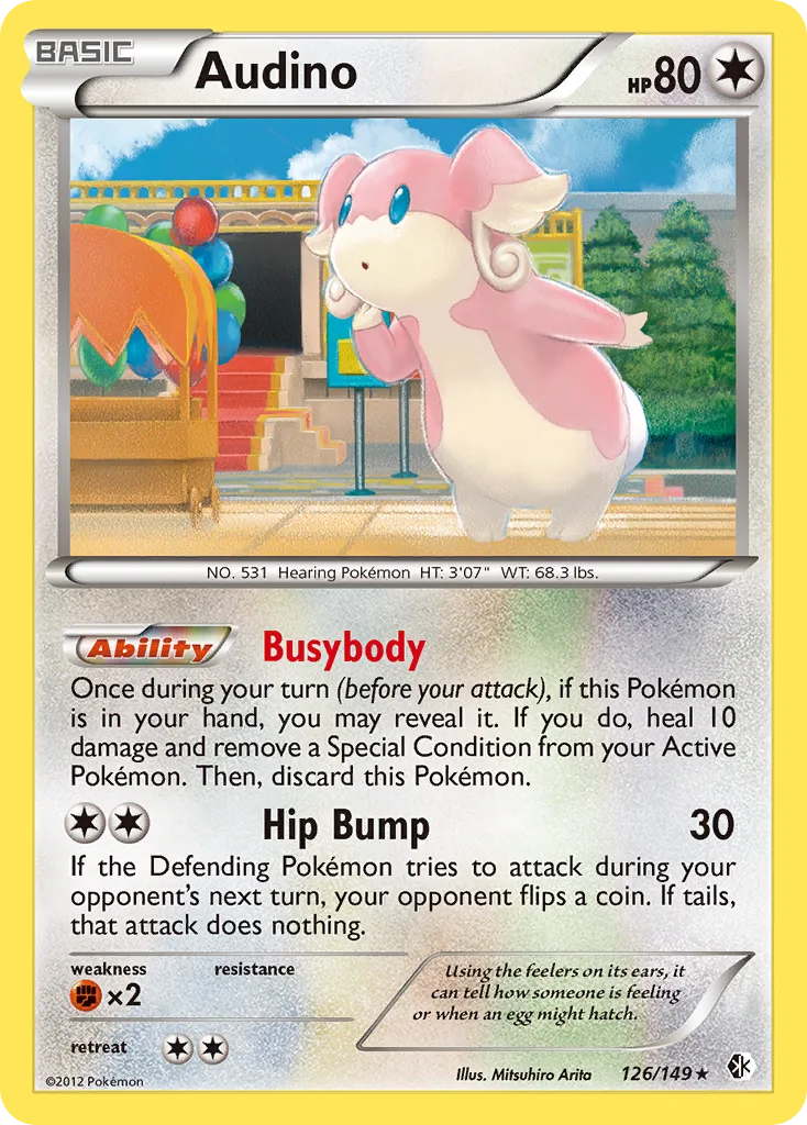 Audino, Boundaries Crossed #126/149