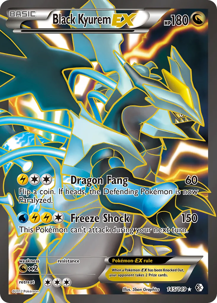 Black Kyurem-EX, Boundaries Crossed #145/149