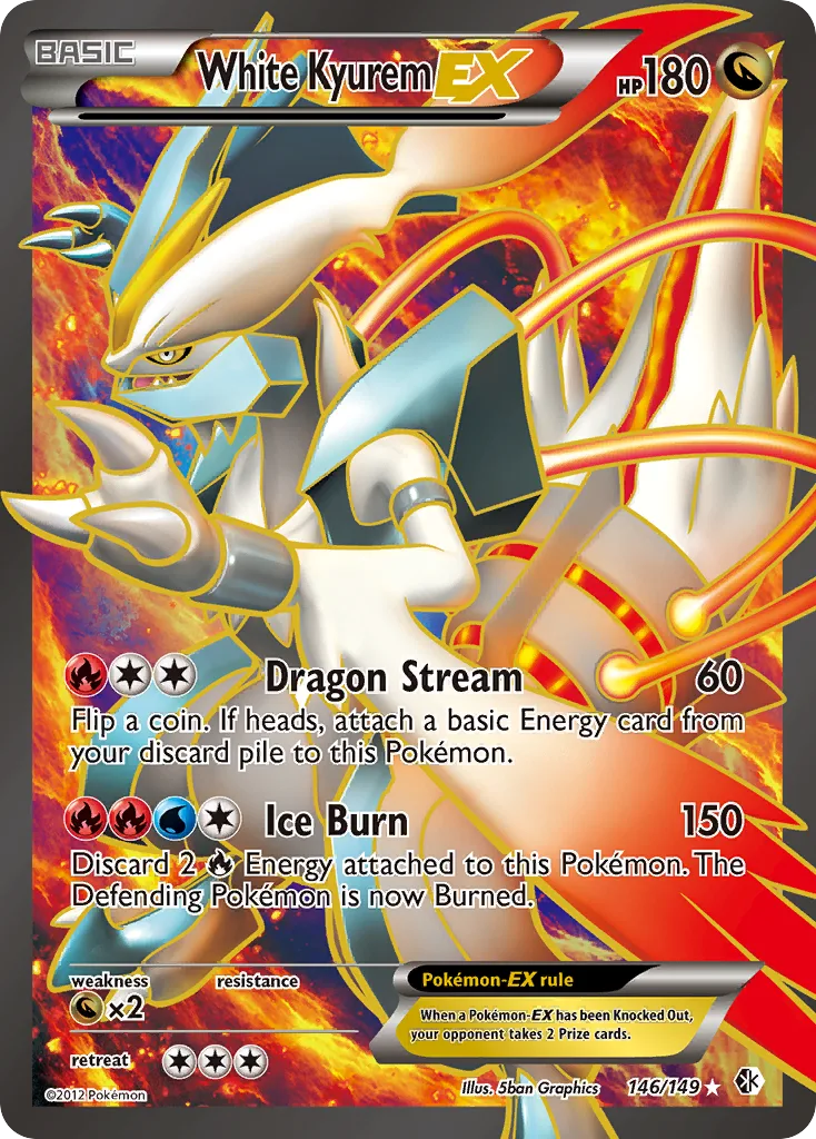 White Kyurem-EX, Boundaries Crossed #146/149