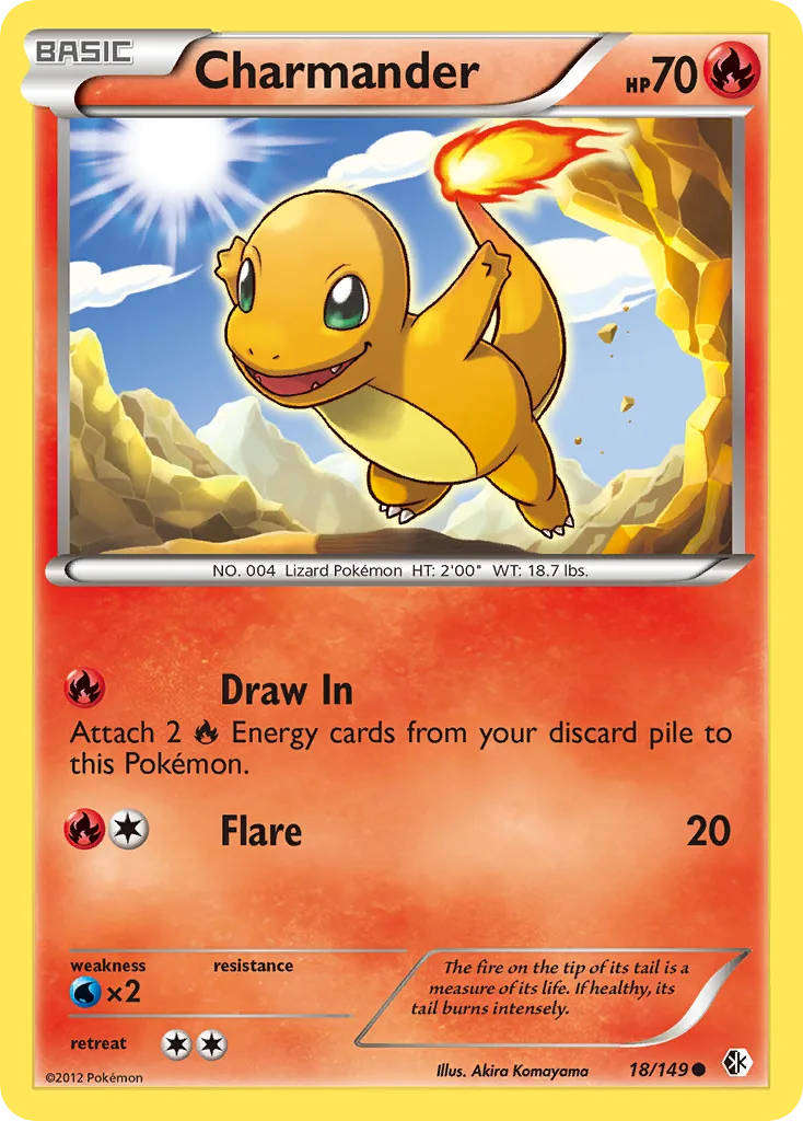 Charmander, Boundaries Crossed #18/149