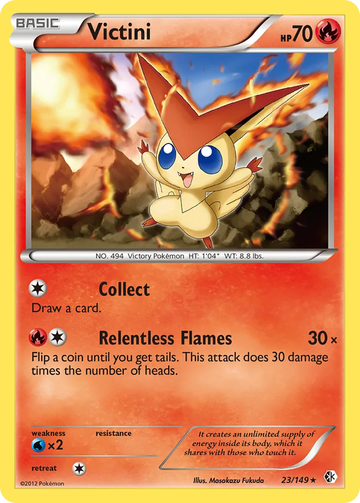 Victini, Boundaries Crossed #23/149