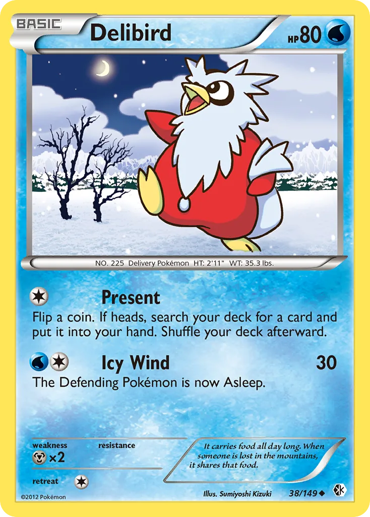 Delibird, Boundaries Crossed #38/149