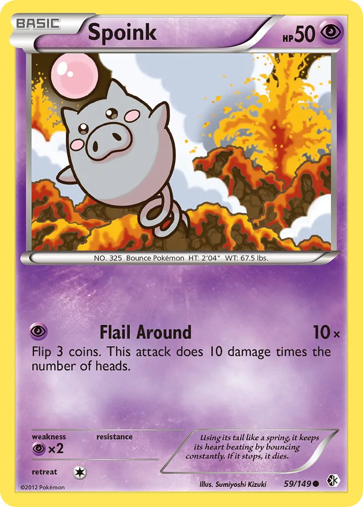 Spoink, Boundaries Crossed #59/149