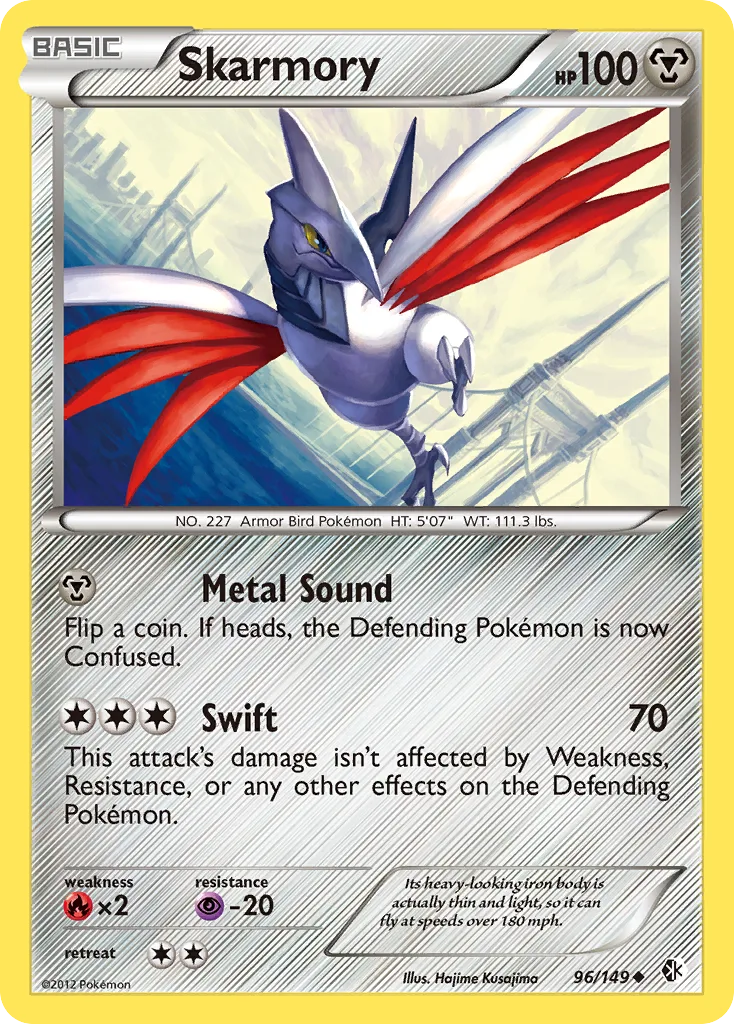 Skarmory, Boundaries Crossed #96/149