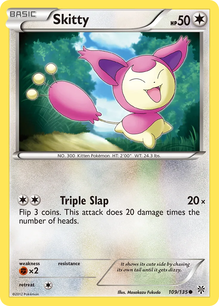 Skitty, Plasma Storm #109/135