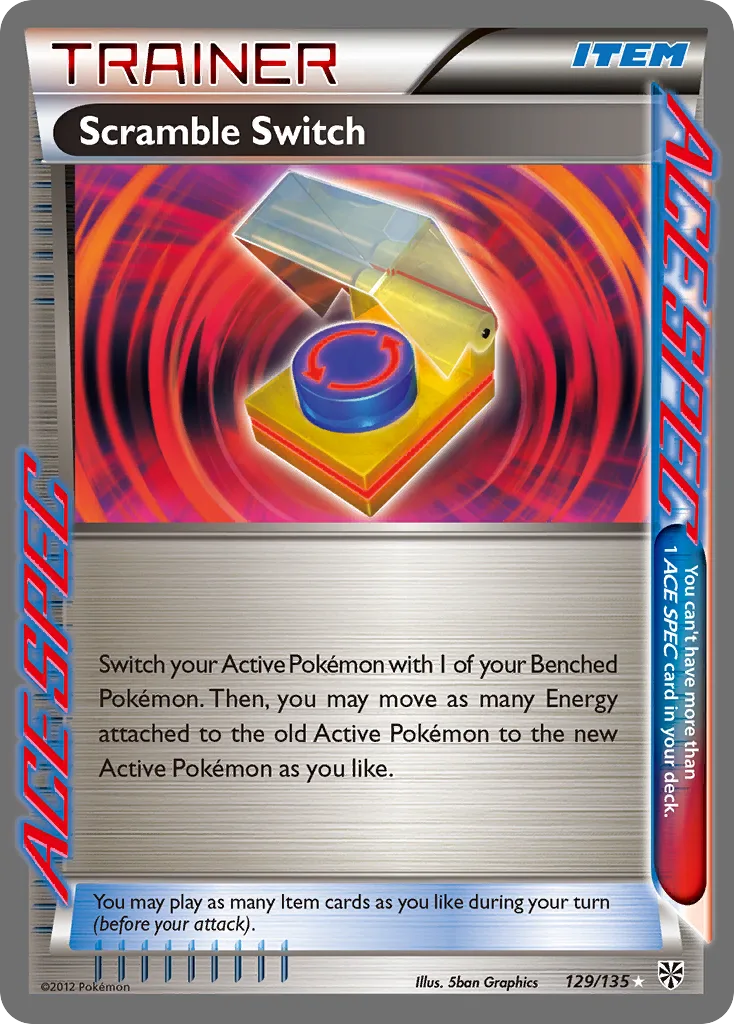Scramble Switch, Plasma Storm #129/135