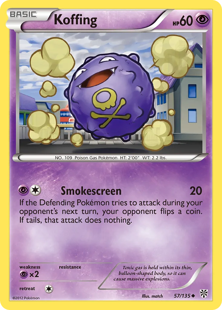 Koffing, Plasma Storm #57/135