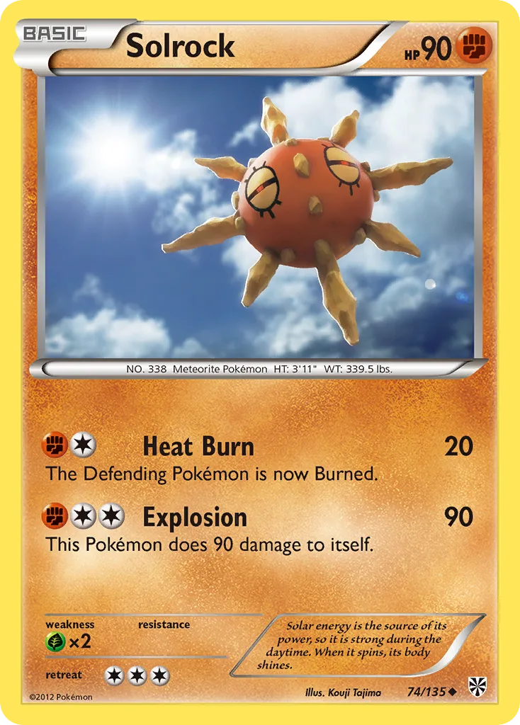 Solrock, Plasma Storm #74/135