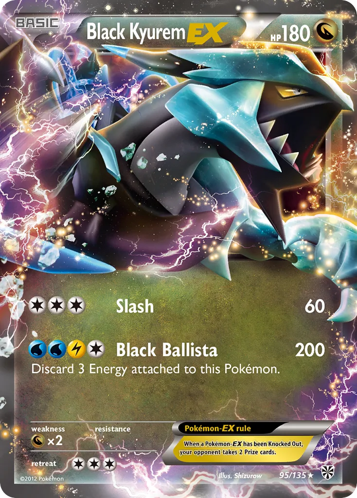 Black Kyurem-EX, Plasma Storm #95/135
