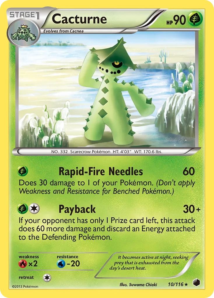 Cacturne, Plasma Freeze #10/116