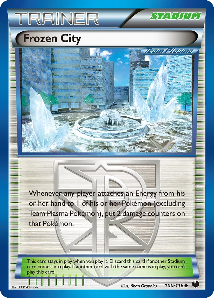 Frozen City, Plasma Freeze #100/116