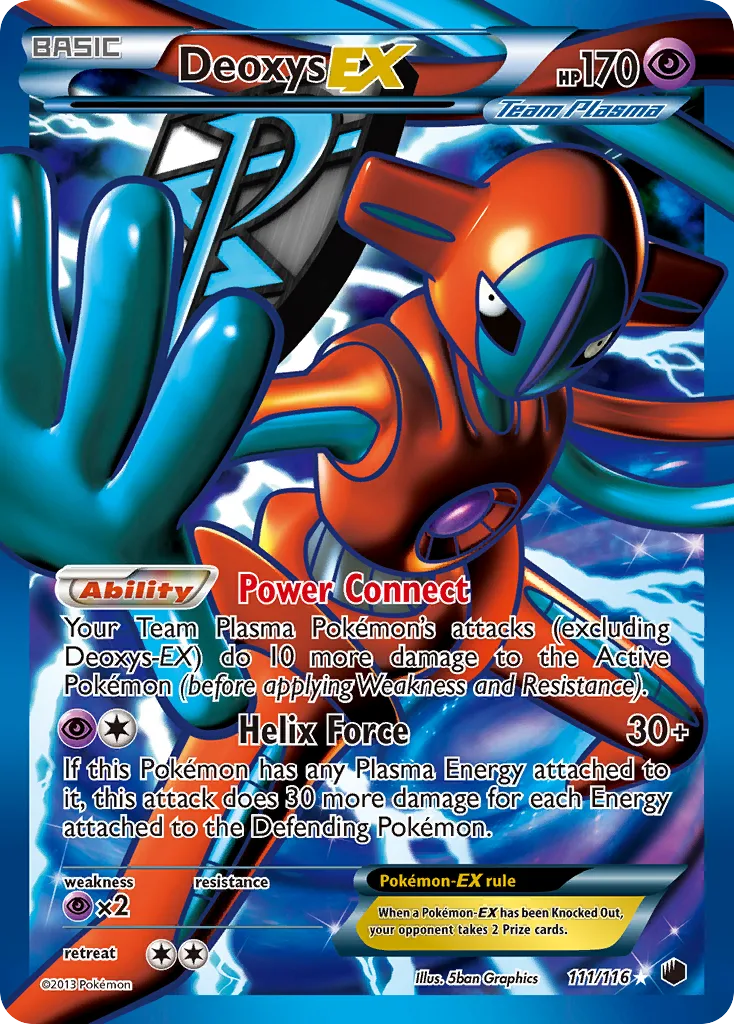 Deoxys-EX, Plasma Freeze #111/116