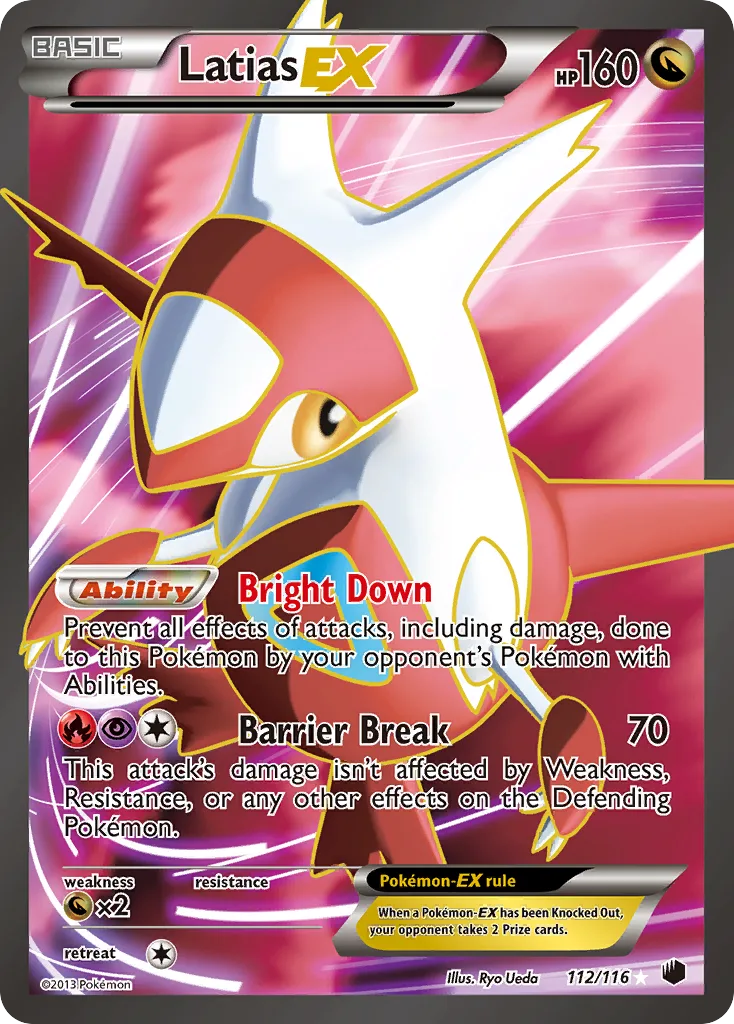 Latias-EX, Plasma Freeze #112/116