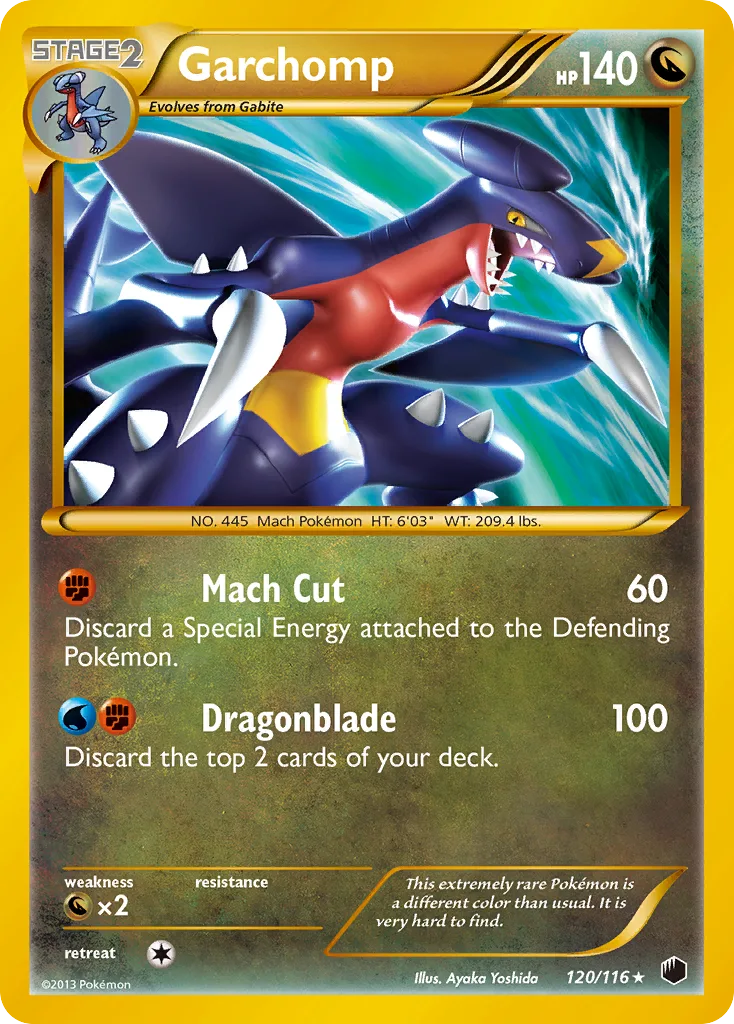 Garchomp, Plasma Freeze #120/116