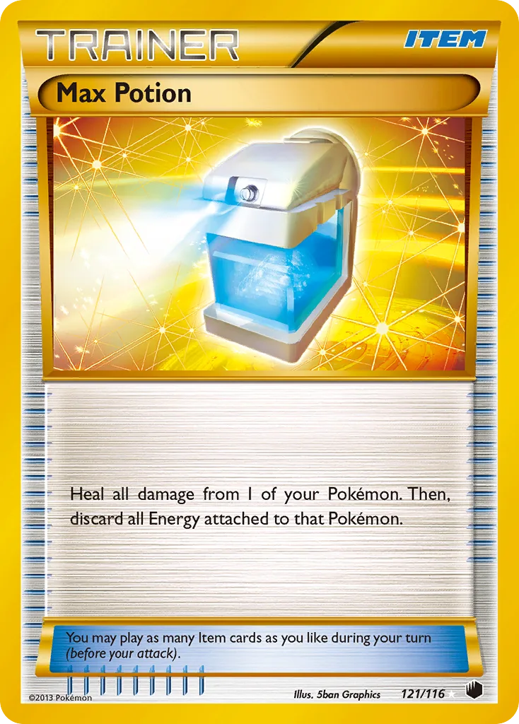 Max Potion, Plasma Freeze #121/116