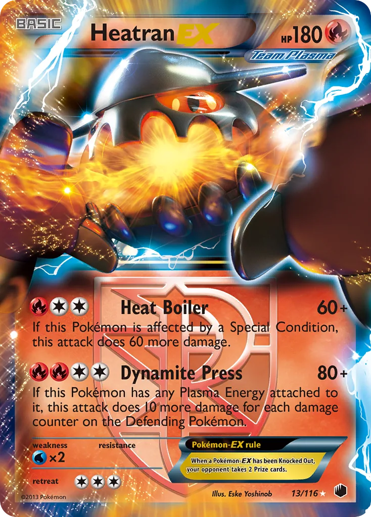 Heatran-EX, Plasma Freeze #13/116