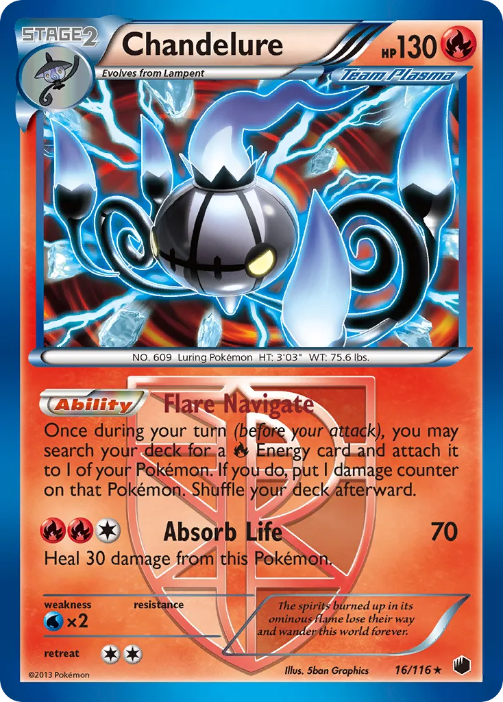 Chandelure, Plasma Freeze #16/116