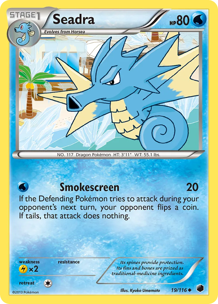 Seadra, Plasma Freeze #19/116