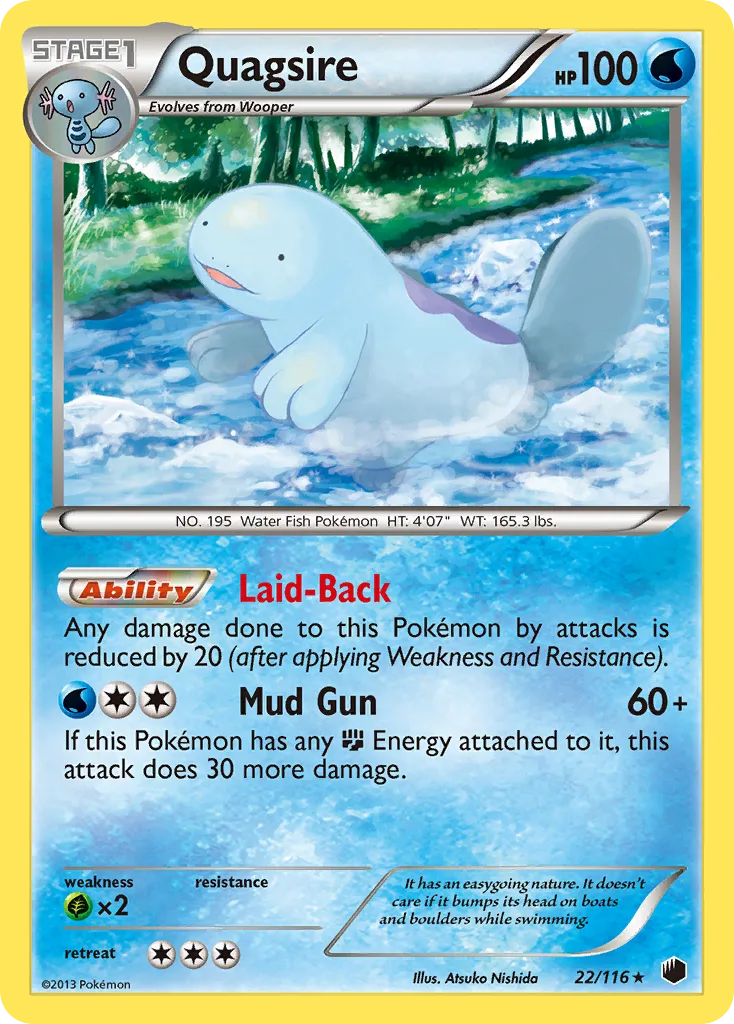 Quagsire, Plasma Freeze #22/116